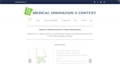Desktop Screenshot of medincontext.org